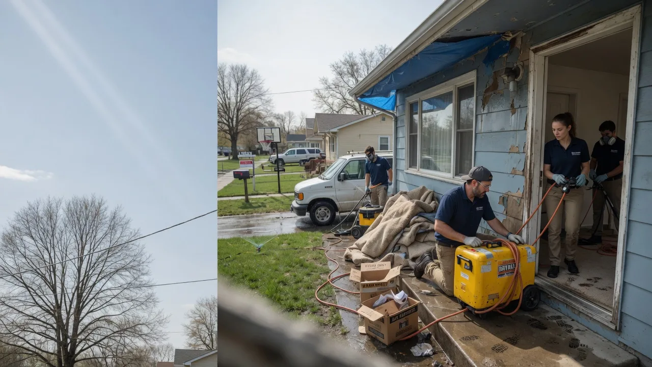 Basement Flood Cleanup in Petroleum, IN near me